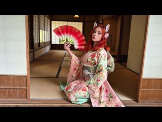 sweetie fox / moonfleur | onlyfans | passionate fuck with busty kitsune in onsen (4k) teen