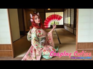 sweetie fox - passionate fucking with busty gorgeous kitsune in onsen teen